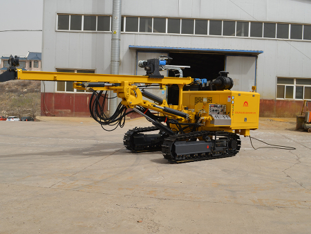 BDY398S柴电双动力履带式液压潜孔钻机